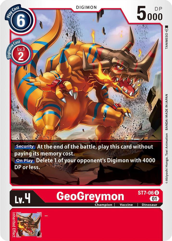 GeoGreymon (ST7-06 U) (ST-7)