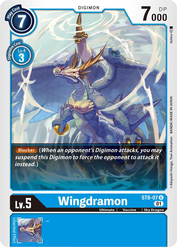Wingdramon (ST8-07 U) (ST-8)