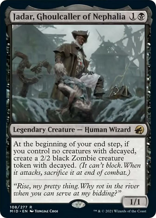 Image for Jadar, Ghoulcaller of Nephalia (108) (MID) - Magic: The Gathering