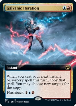 Image for Galvanic Iteration (Extended Art) (371) (MID) - Magic: The Gathering