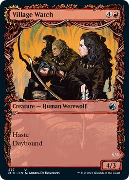 Image for Village Watch (Showcase) (297) (MID) - Magic: The Gathering