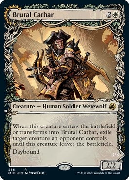 Image for Brutal Cathar (Showcase) (286) (MID) - Magic: The Gathering