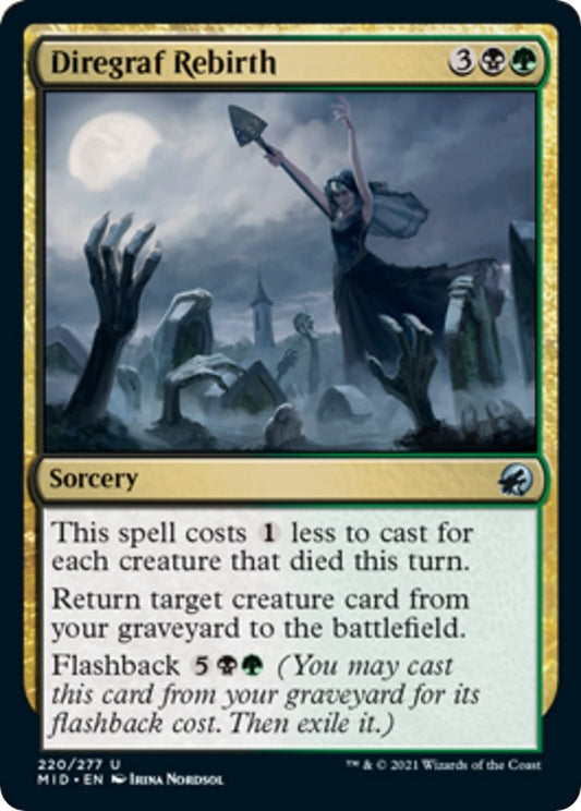 Image for Diregraf Rebirth (220) (MID) - Magic: The Gathering