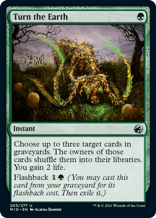 Image for Turn the Earth (205) (MID) - Magic: The Gathering