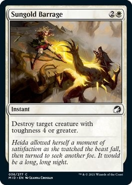 Sungold Barrage (36) (MID)