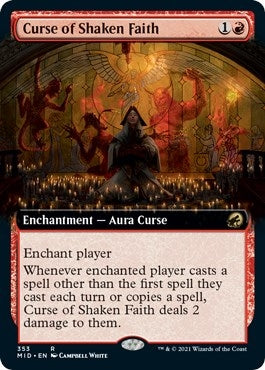 Curse of Shaken Faith (Extended Art) (353) (MID)