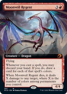 Moonveil Regent (Extended Art) (357) (MID)