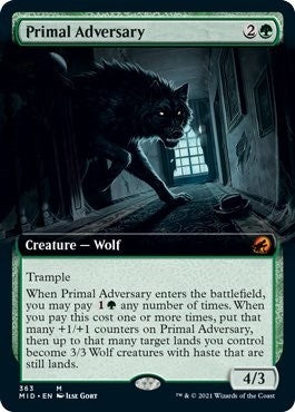 Primal Adversary (Extended Art) (363) (MID)