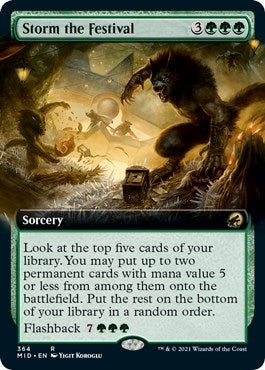 Storm the Festival (Extended Art) (364) (MID)