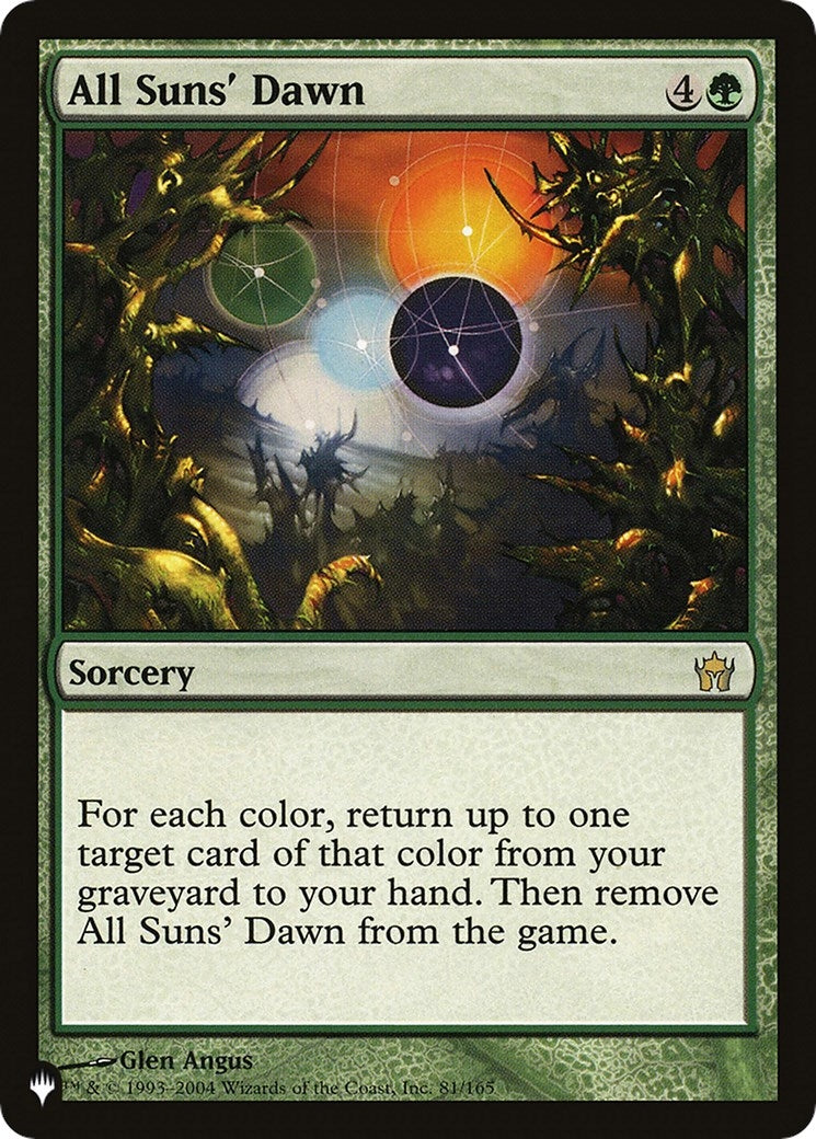 Image for All Suns' Dawn (81/165) (LIST) - Magic: The Gathering
