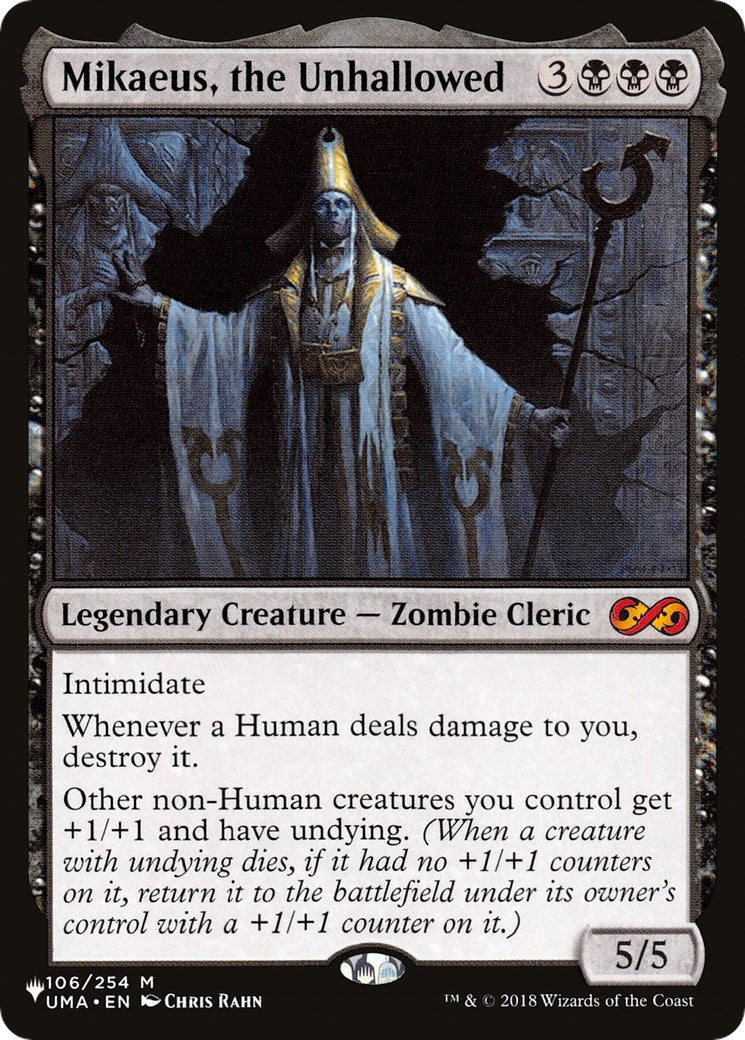 Mikaeus, the Unhallowed (106/254) (LIST)