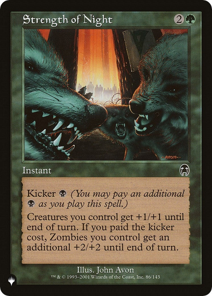 Strength of Night (86/143) (LIST)