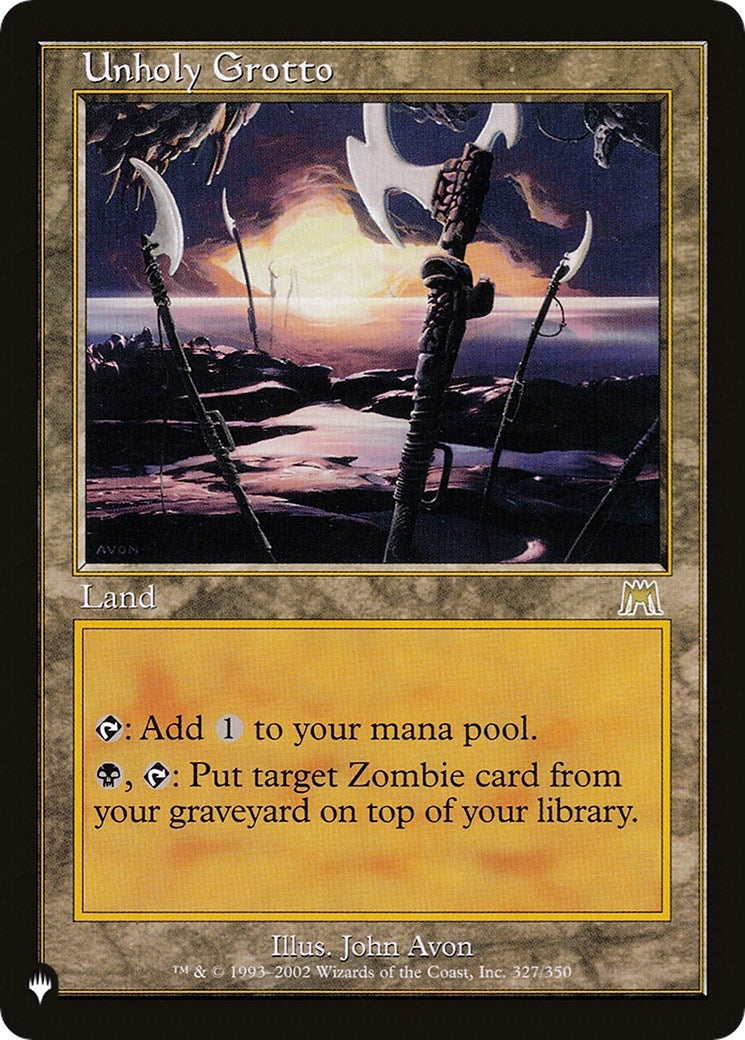 Unholy Grotto (327/350) (LIST)