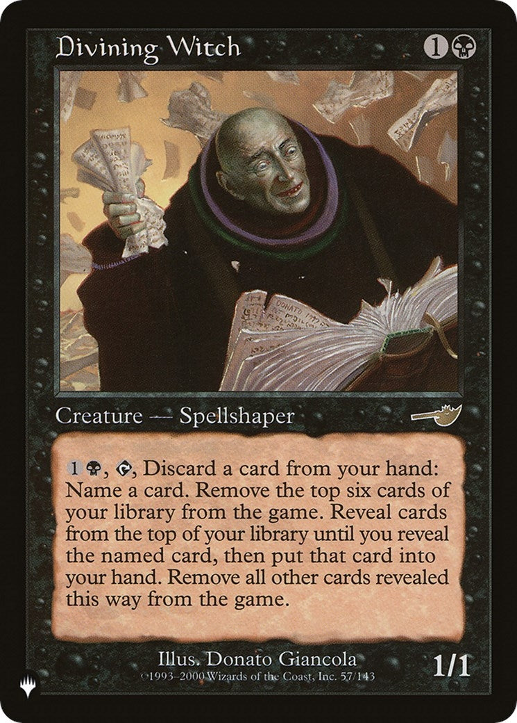 Divining Witch (57/143) (LIST)