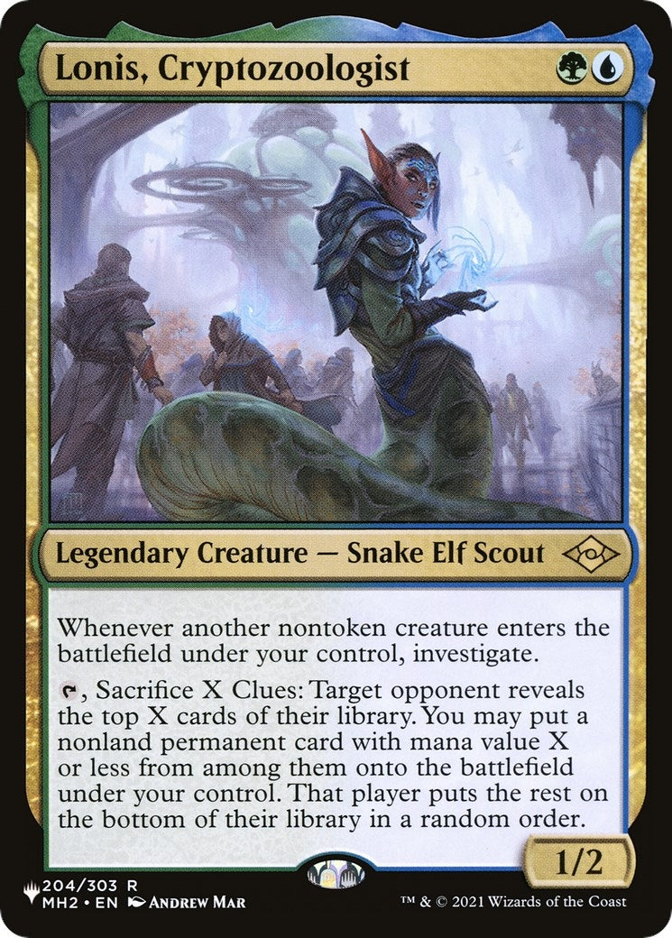 Lonis, Cryptozoologist (204/303) (LIST)