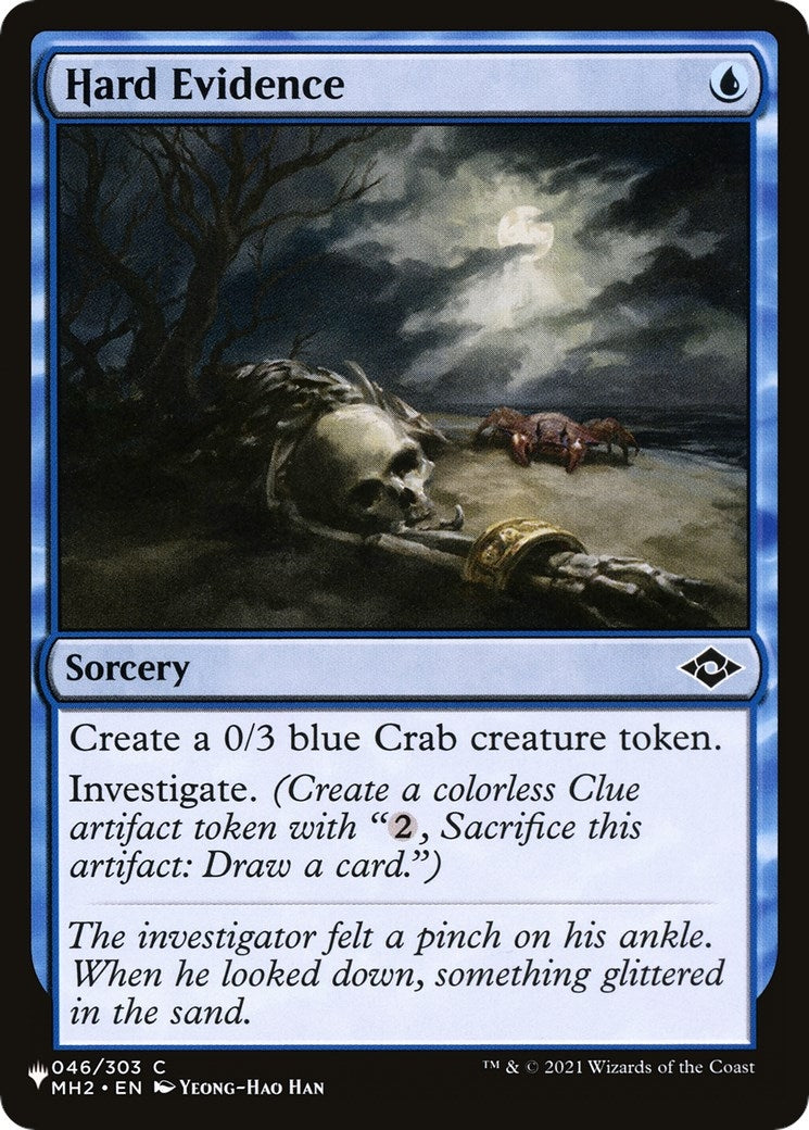 Hard Evidence (046/303) (LIST)