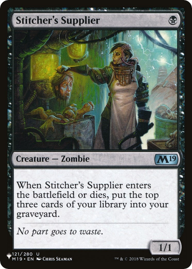 Stitcher's Supplier (121/280) (LIST)