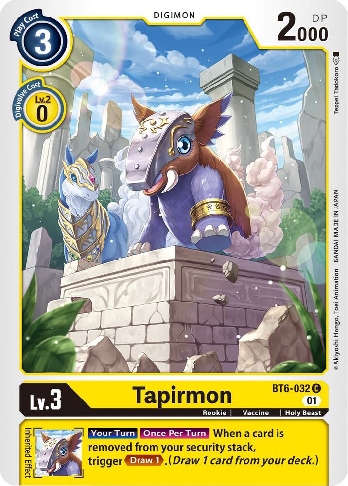 Tapirmon (BT6-032 C) (BT-06)