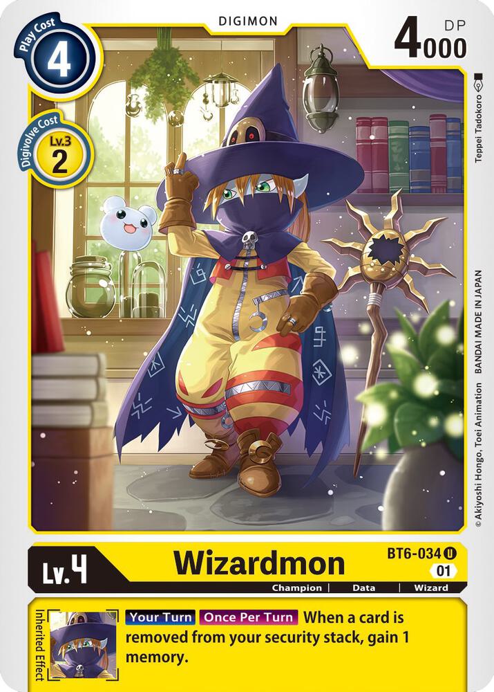 Wizardmon (BT6-034 U) (BT-06)