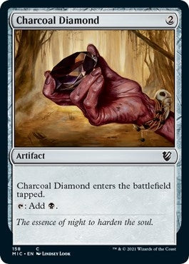 Charcoal Diamond (158) (MIC)