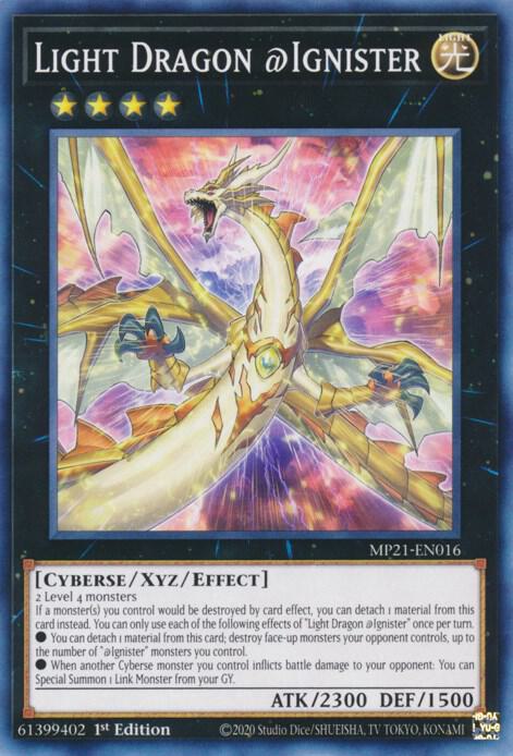 Light Dragon @Ignister (MP21-EN016) (MP21)