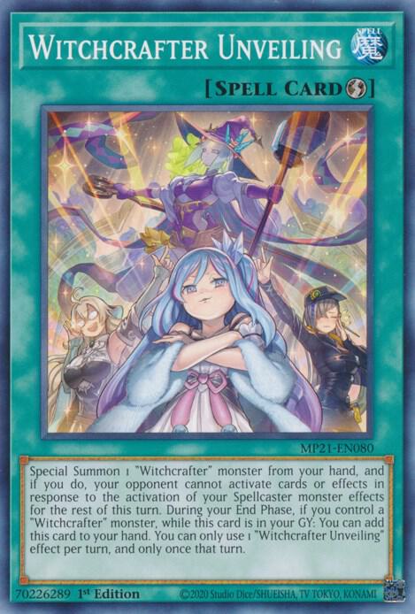 Witchcrafter Unveiling (MP21-EN080) (MP21)