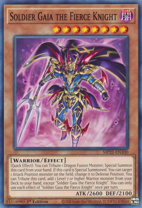 Soldier Gaia The Fierce Knight (MP21-EN100) (MP21)