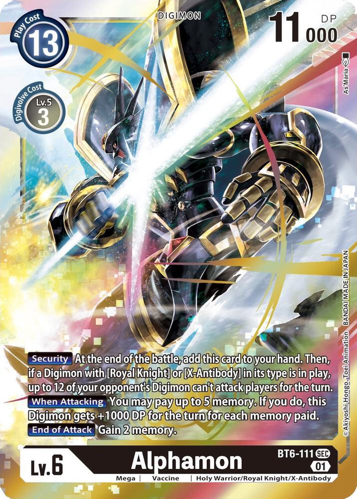 Alphamon (BT6-111 SEC) (BT-06)