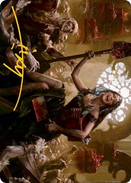 Gisa, Glorious Resurrector Art Card (Gold-Stamped Signature) (35) (ASMID)