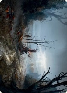 Overgrown Farmland Art Card (74) (ASMID)