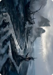 Shipwreck Marsh Art Card (75) (ASMID)