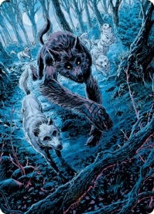 Untamed Pup Art Card (77) (ASMID)