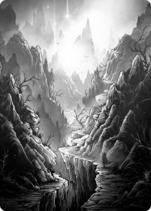 Mountain Art Card (79) (ASMID)