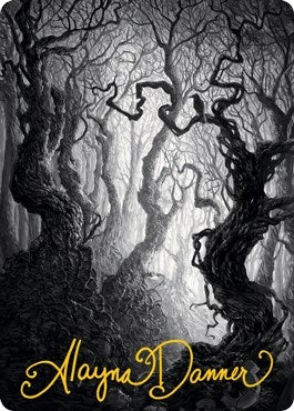 Forest Art Card (80/81) (Gold-Stamped Signature) (80) (ASMID)