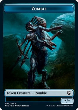 Zombie (004) // Zombie (005) Double-Sided Token (4 // 5) (MIC)