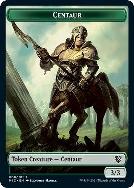 Centaur // Wolf Double-Sided Token (8 // 13) (MIC)