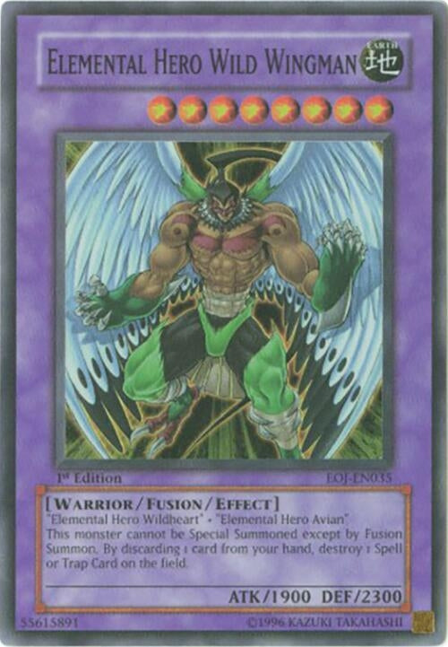 Elemental Hero Wild Wingman (EOJ-EN035) (EOJ)