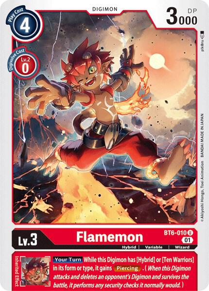 Flamemon (BT6-010 U) (BT-06)