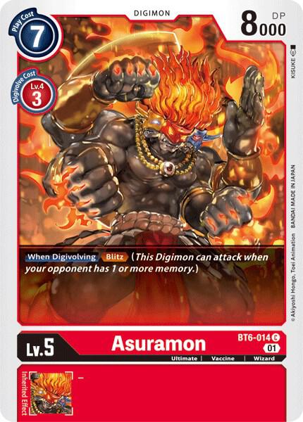Asuramon (BT6-014 C) (BT-06)