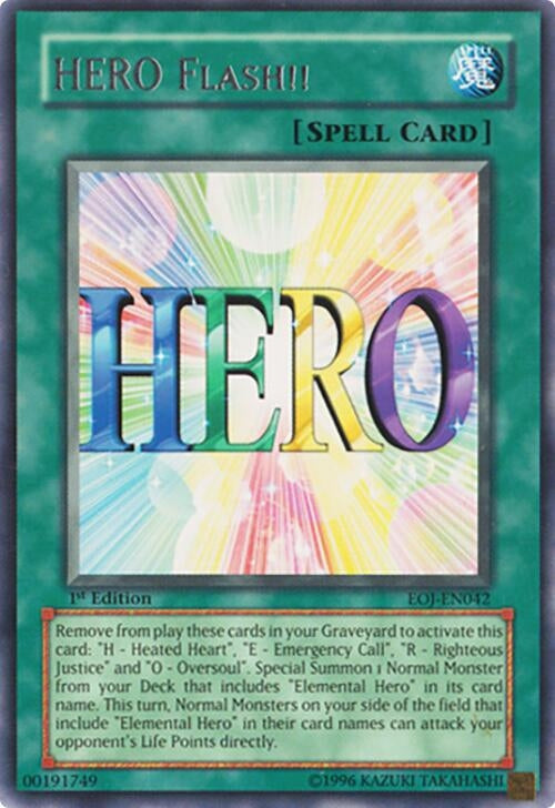 HERO Flash!! (EOJ-EN042) (EOJ)