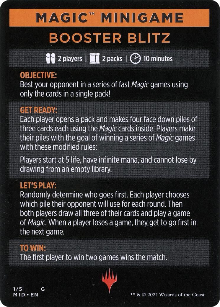 Magic Minigame: Booster Blitz (1) (MID)