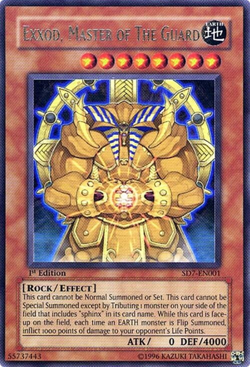 Exxod, Master of the Guard (SD7-EN001) (SD7)