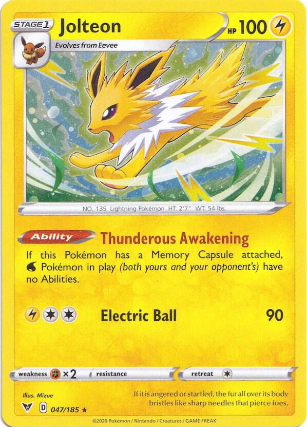 Jolteon - 047/185 (Cosmos Holo) (047/185) (MCAP)