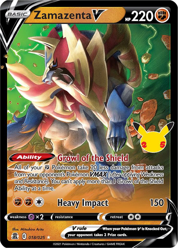 Zamazenta V (018/025) (CLB)