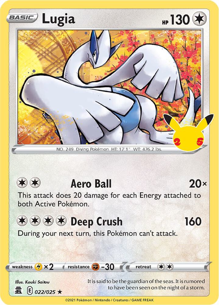 Lugia (022/025) (CLB)