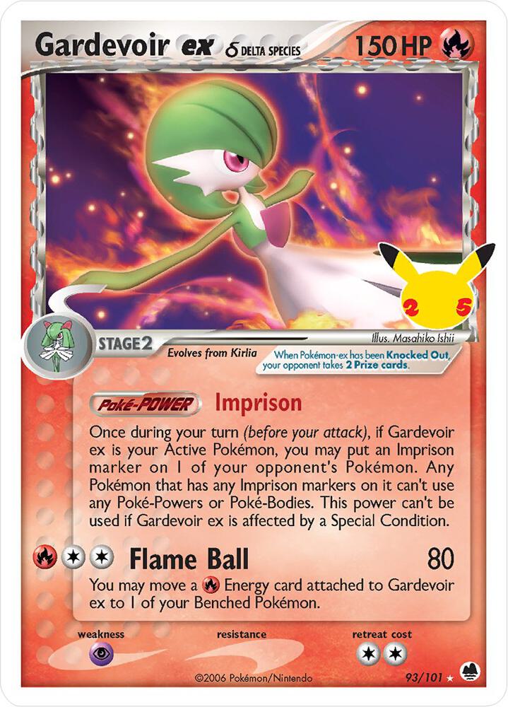 Gardevoir ex (Delta Species) (93/101) (CCC)
