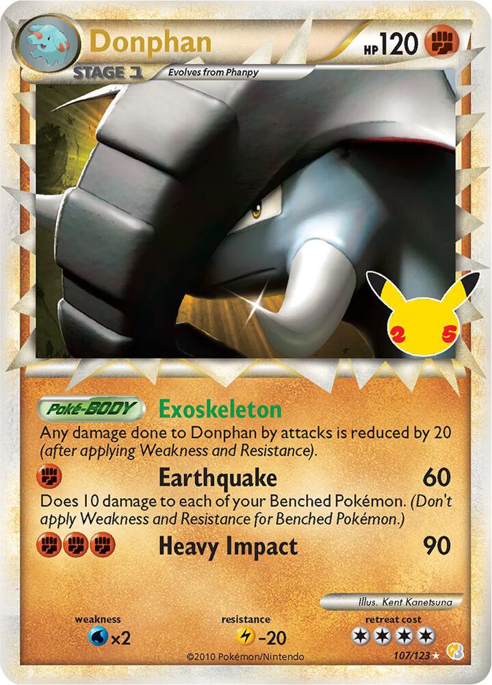 Donphan (Prime) (107/123) (CCC)