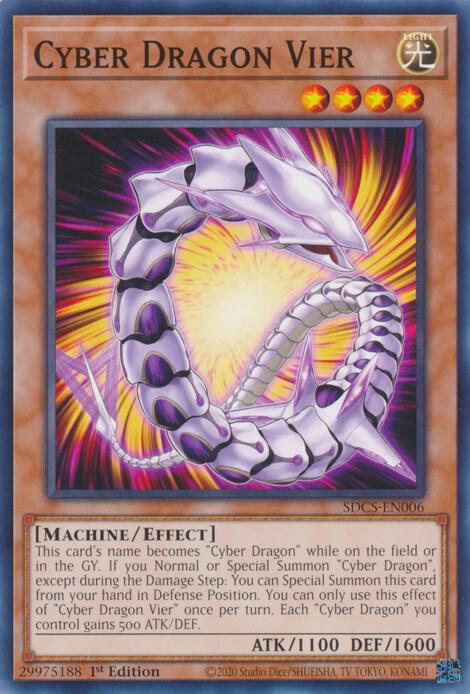 Cyber Dragon Vier (SDCS-EN006) (SDCS)