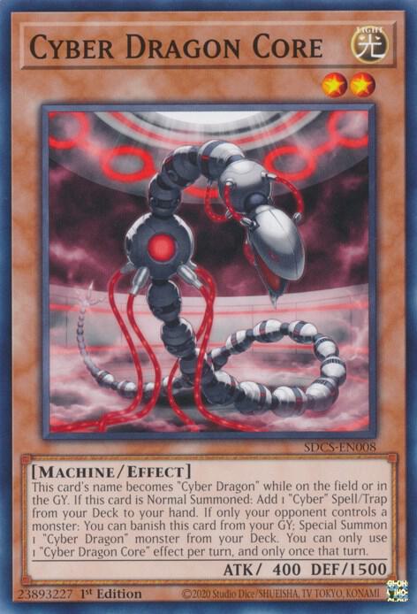 Cyber Dragon Core (SDCS-EN008) (SDCS)