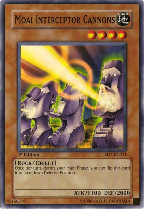 Moai Interceptor Cannons (SD7-EN011) (SD7)